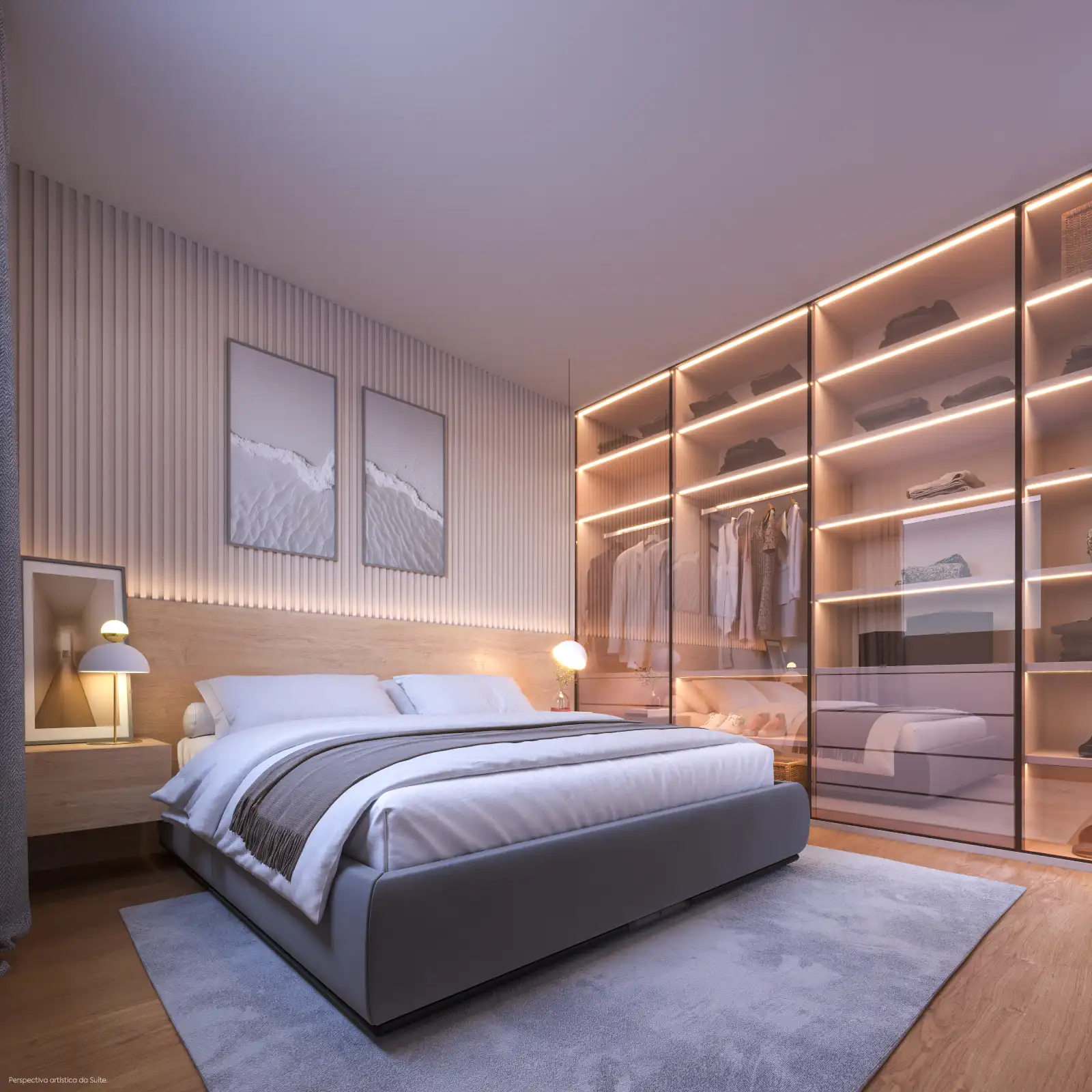 Planta baixa de 59m²