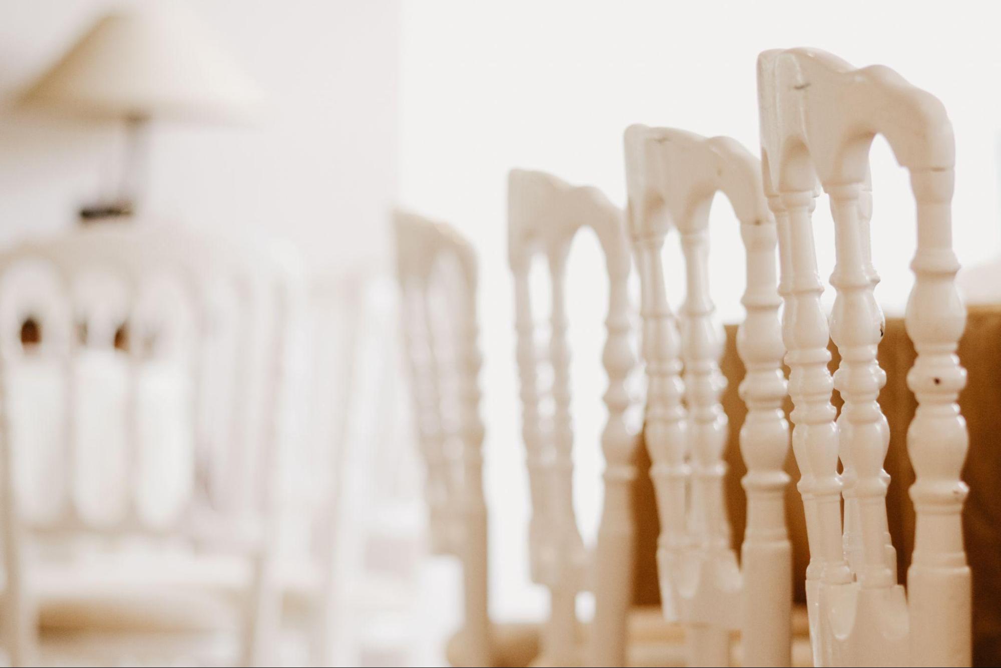 O que uma boa cadeira diz sobre seu evento?