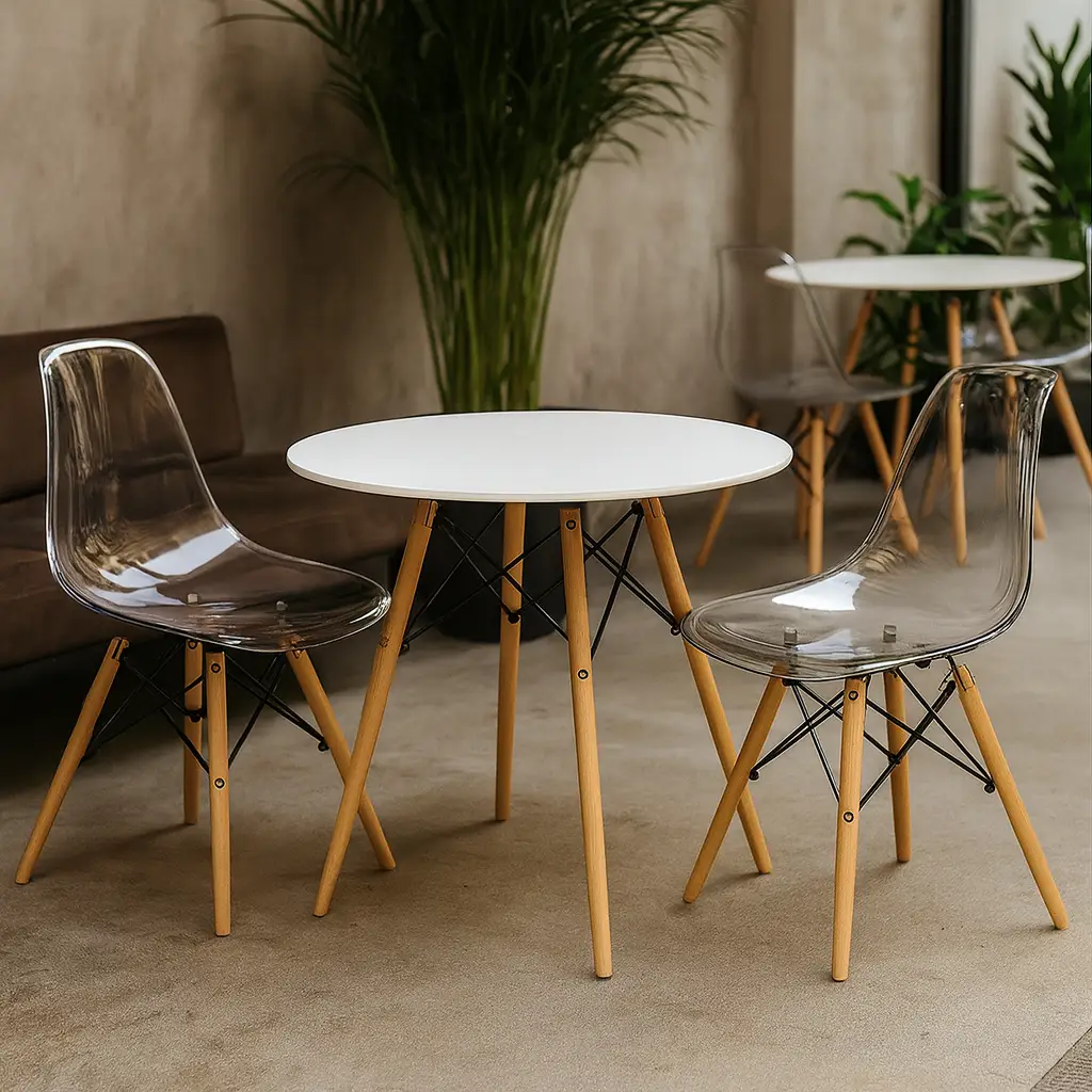 Cadeira Eames DSW Madeira