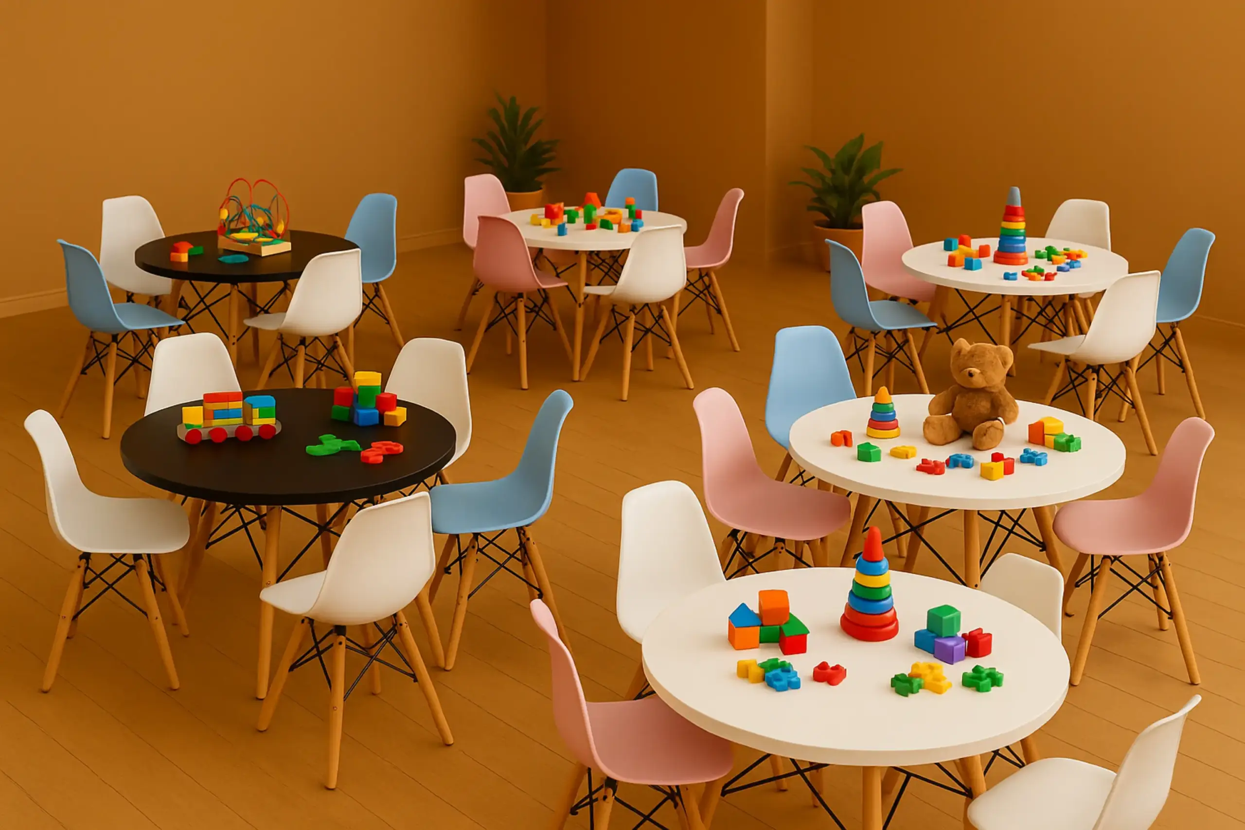 Cadeira Eames Infantil