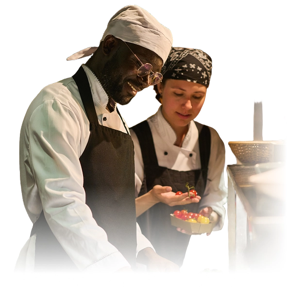 Serviços de copa com padrão, organização e discrição