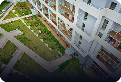 Instituições com áreas verdes amplas