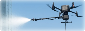 Limpeza com drone (opcional)